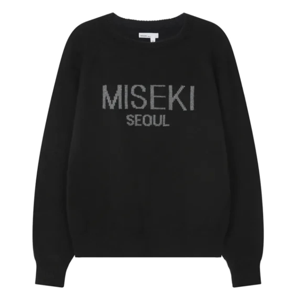 Misekiseoul logo knit BLACK 상품이미지2