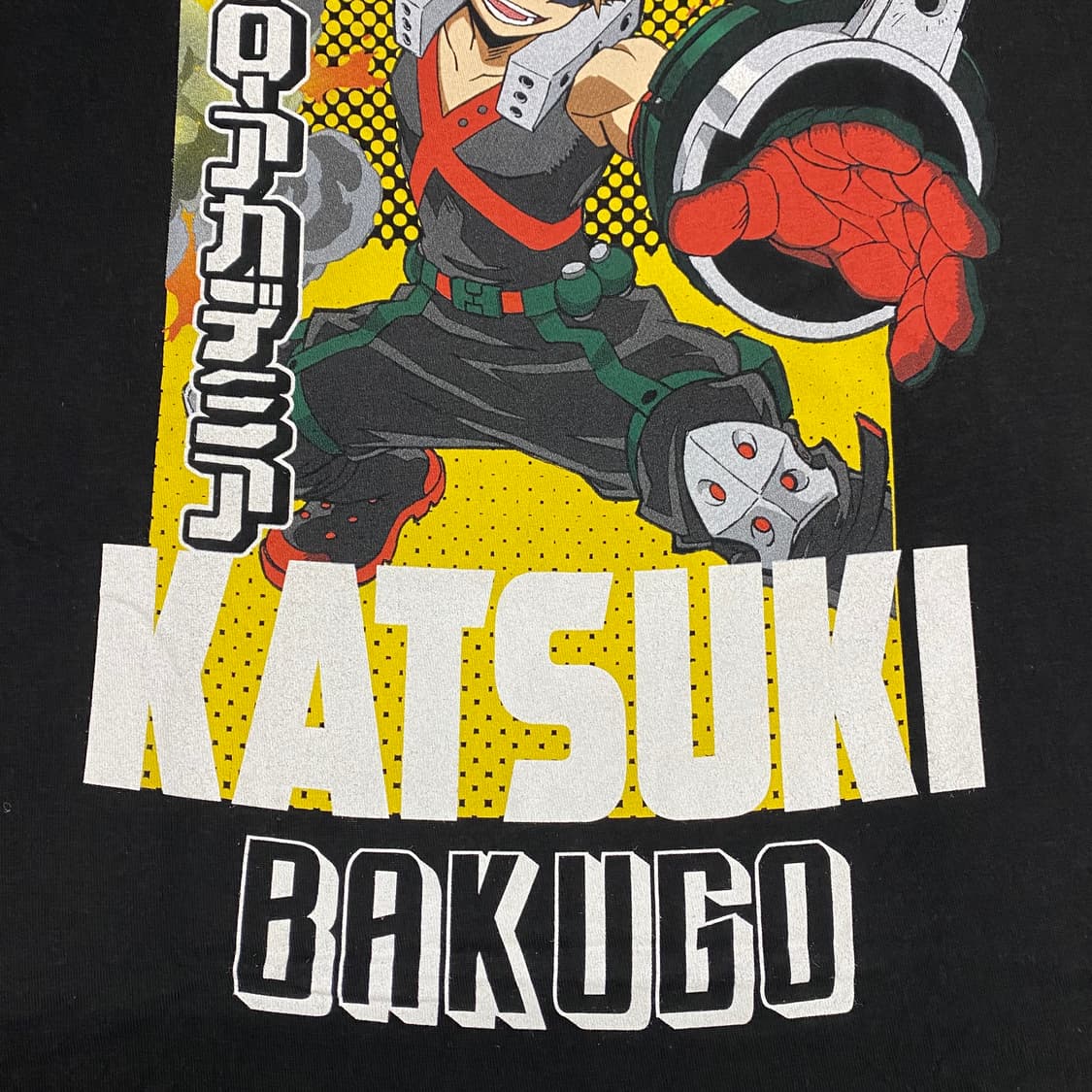나히아 나의히어로아카데미아 오피셜 애니메이션 티셔츠 상품이미지5