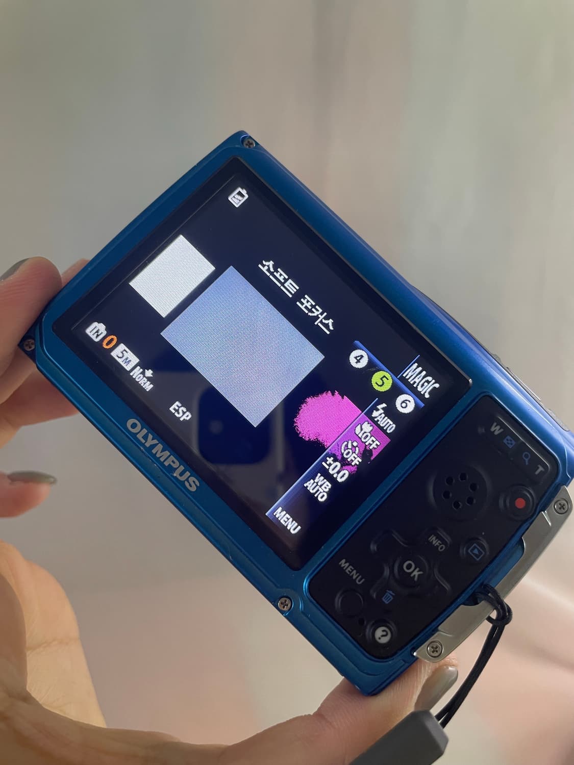 올림푸스 터프 TG-310 블루 Olympus Tough blue ​ 상품이미지7
