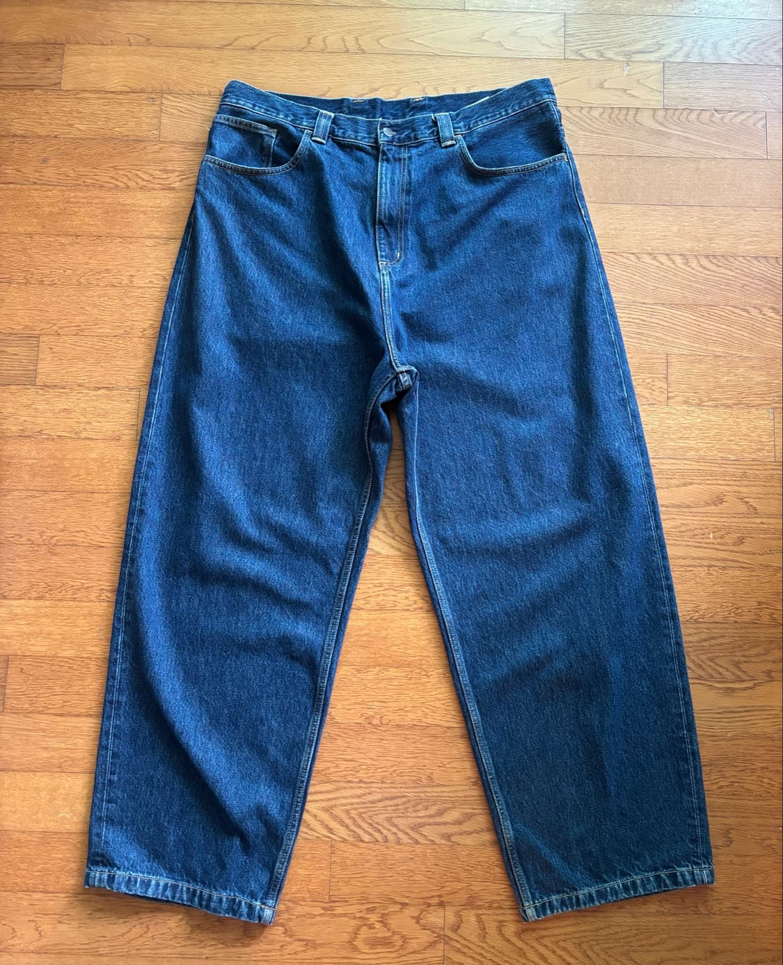 칼하트 브랜든 팬츠 blue stone washed 상품이미지2
