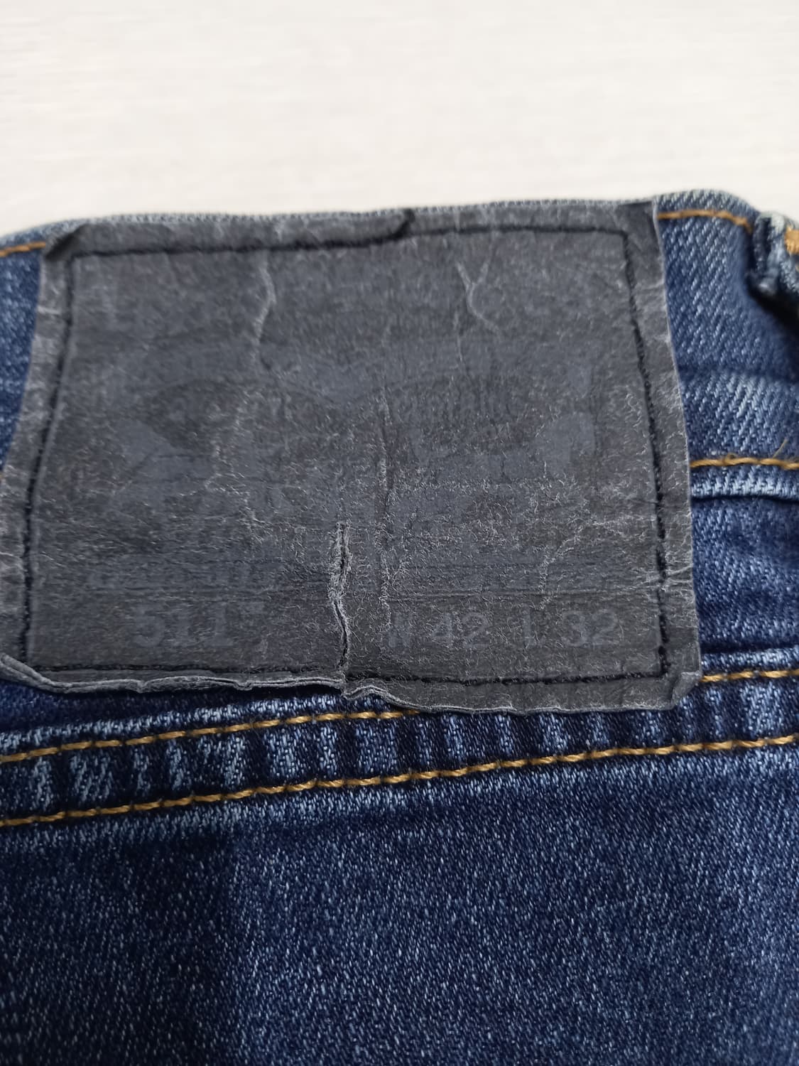 43 리바이스511 워싱 스판 슬림일자진 커스텀 43-03 상품이미지5