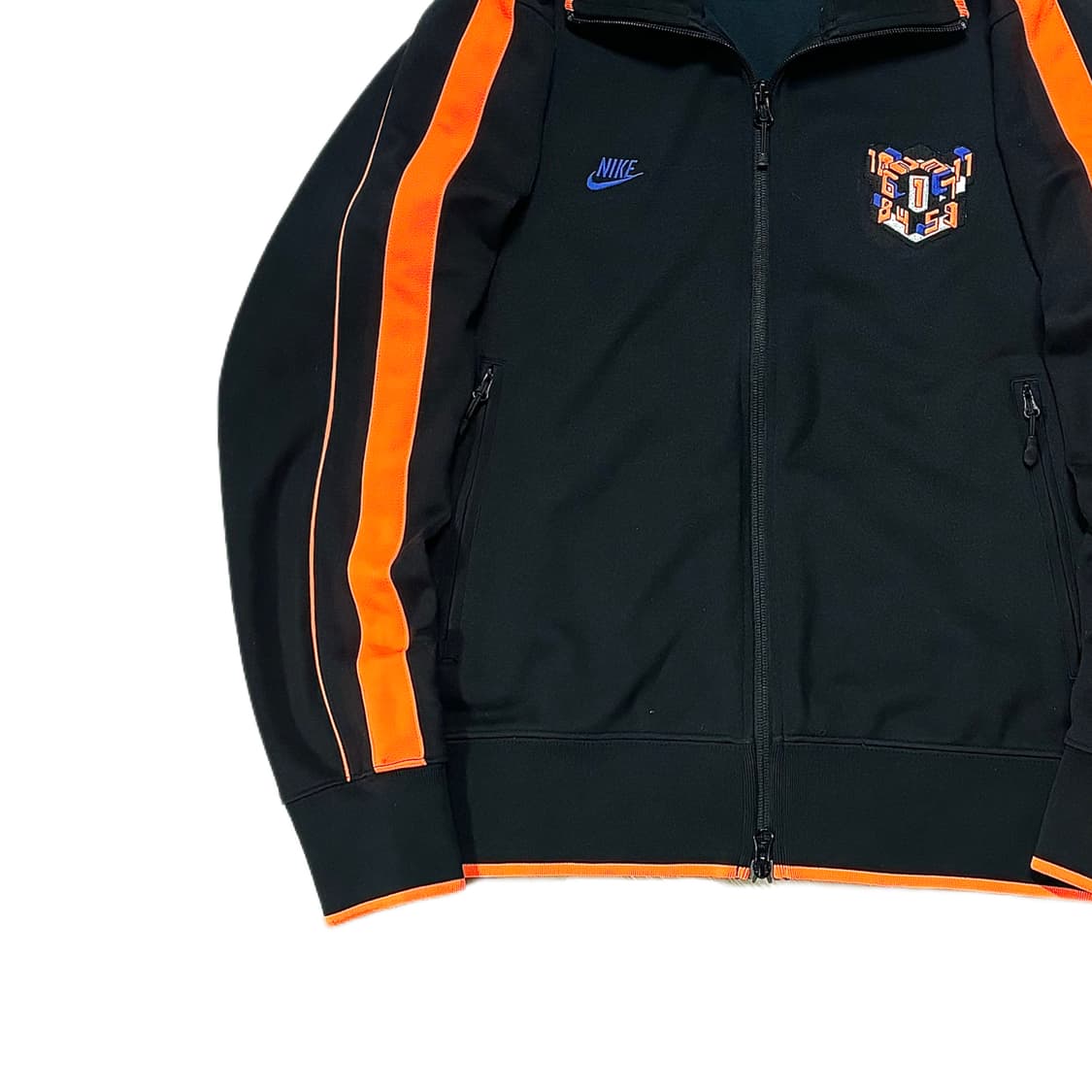 나이키 블랙 져지 축구 트랙탑 상품이미지3