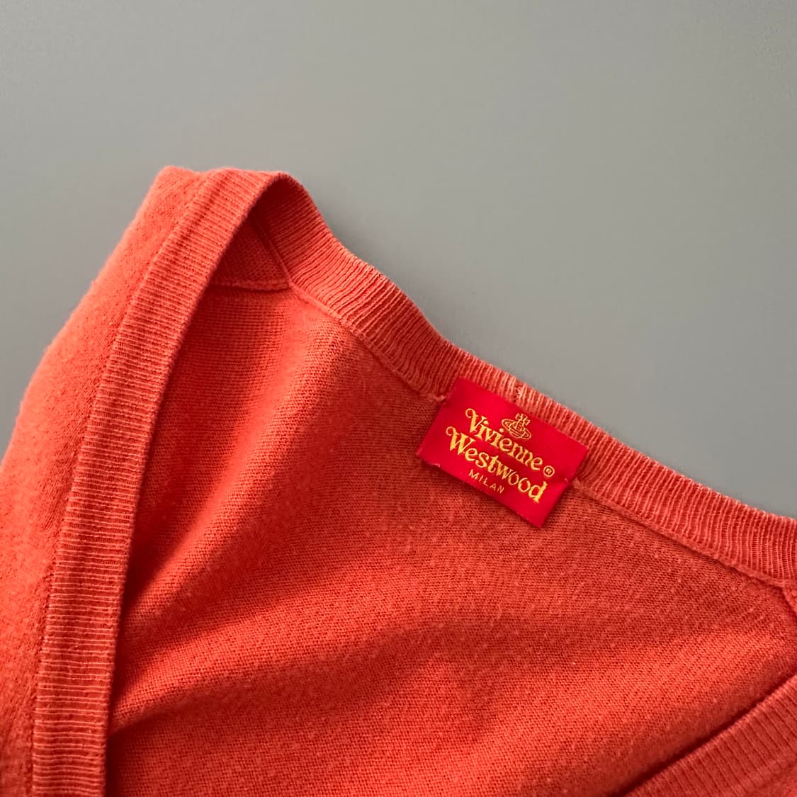 비비안웨스트우드 레드라벨 orb로고 가디건 상품이미지8