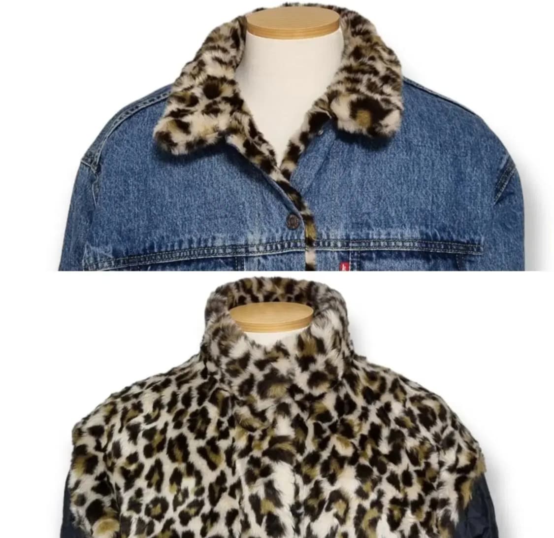 (한정 M)19FW 리바이스 쉐르파데님자켓 리리바이스 빅E 리바이스퍼자켓 상품이미지8