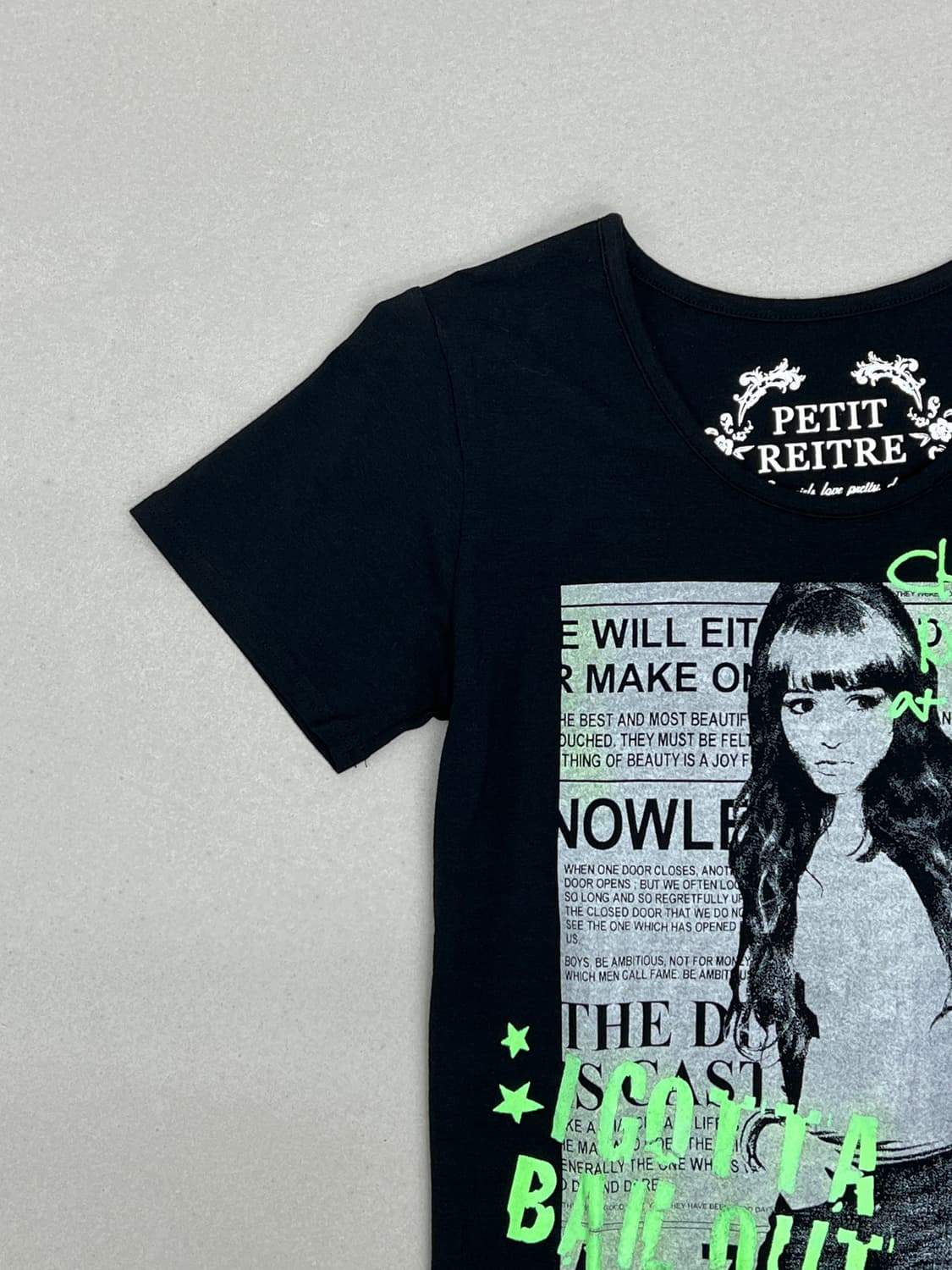 PETIT REITRE 프린팅 반팔티 상품이미지2