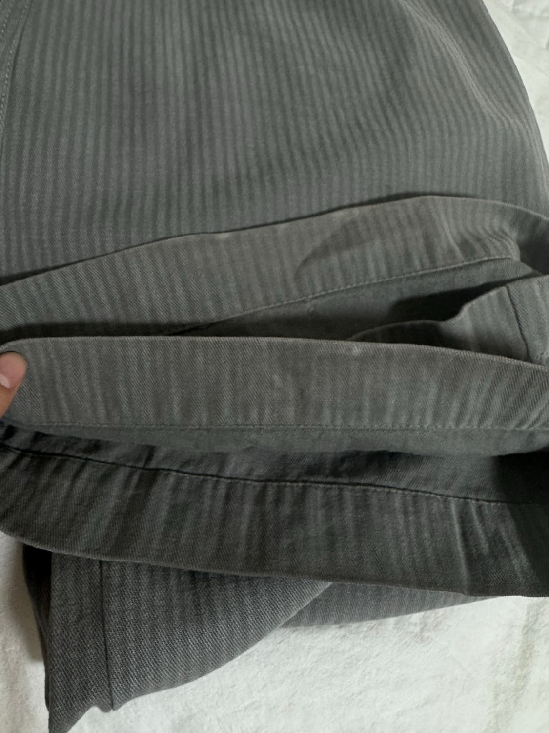 코이세이오 스트라이프 로우라이즈 팬츠 상품이미지6