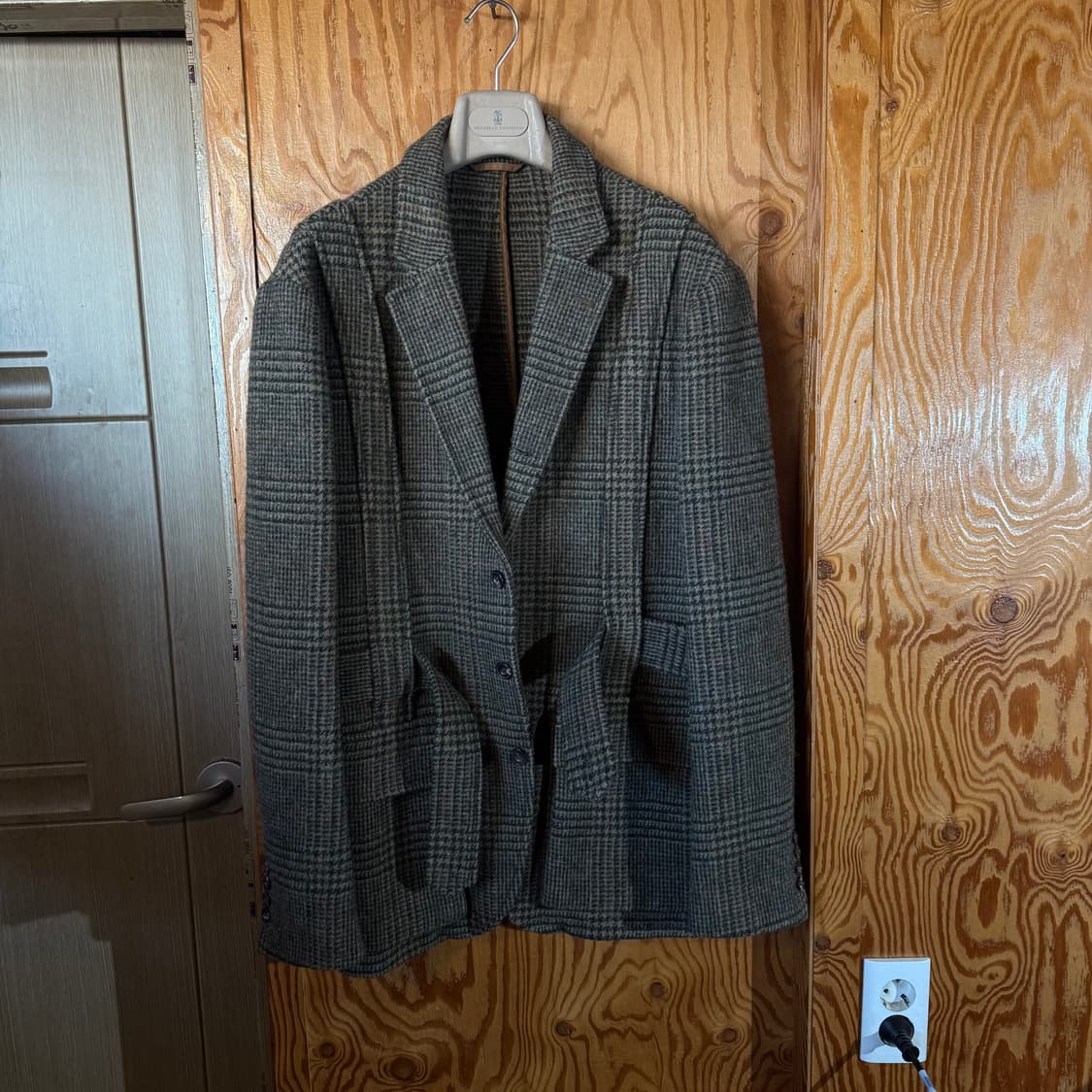 랄프로렌 퍼플라벨 노포크 트위드 벨티드 자켓 상품이미지3