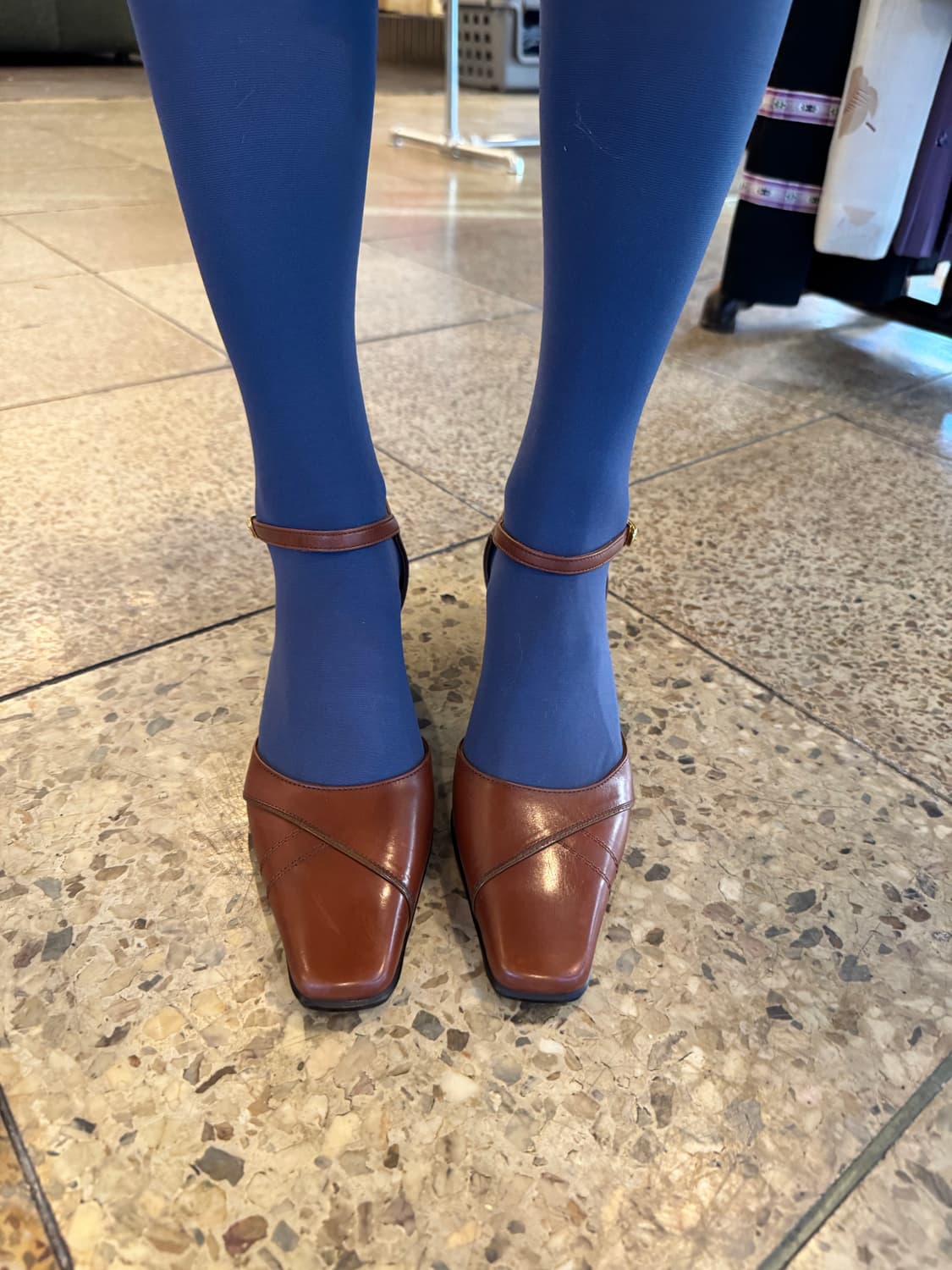 [made in japan] 가죽 스퀘어 메리제인 슈즈 상품이미지7