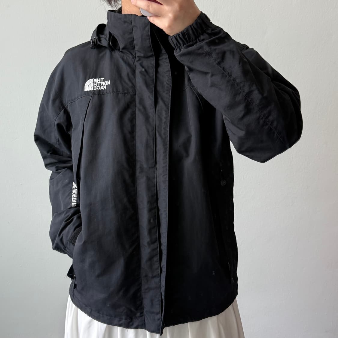 [S] 노스페이스 블랙 바람막이 자켓 상품이미지2