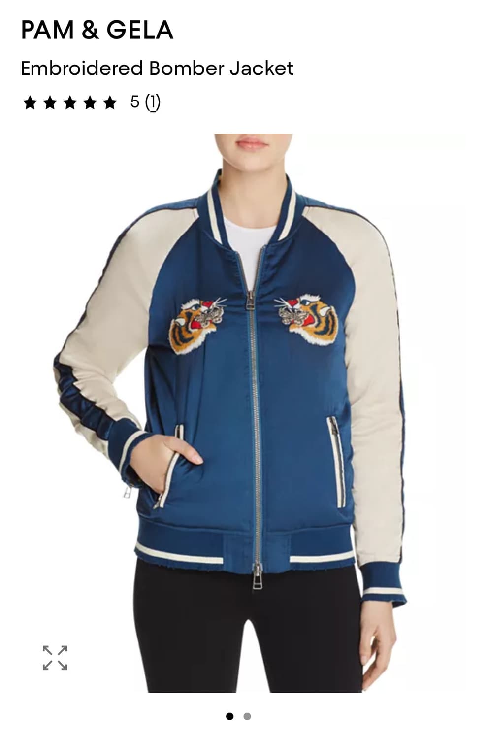 PAM&GELA 미국브랜드 여성 스카잔 자켓 S 사이즈 상품이미지2