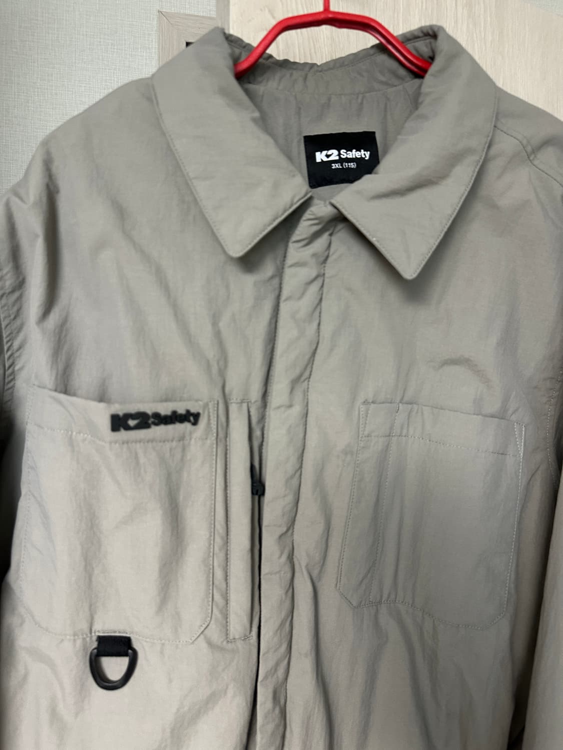 K2 세이프티 캐주얼 셔츠 자켓 슬림 점퍼 다운 패딩 팝니다! 상품이미지5