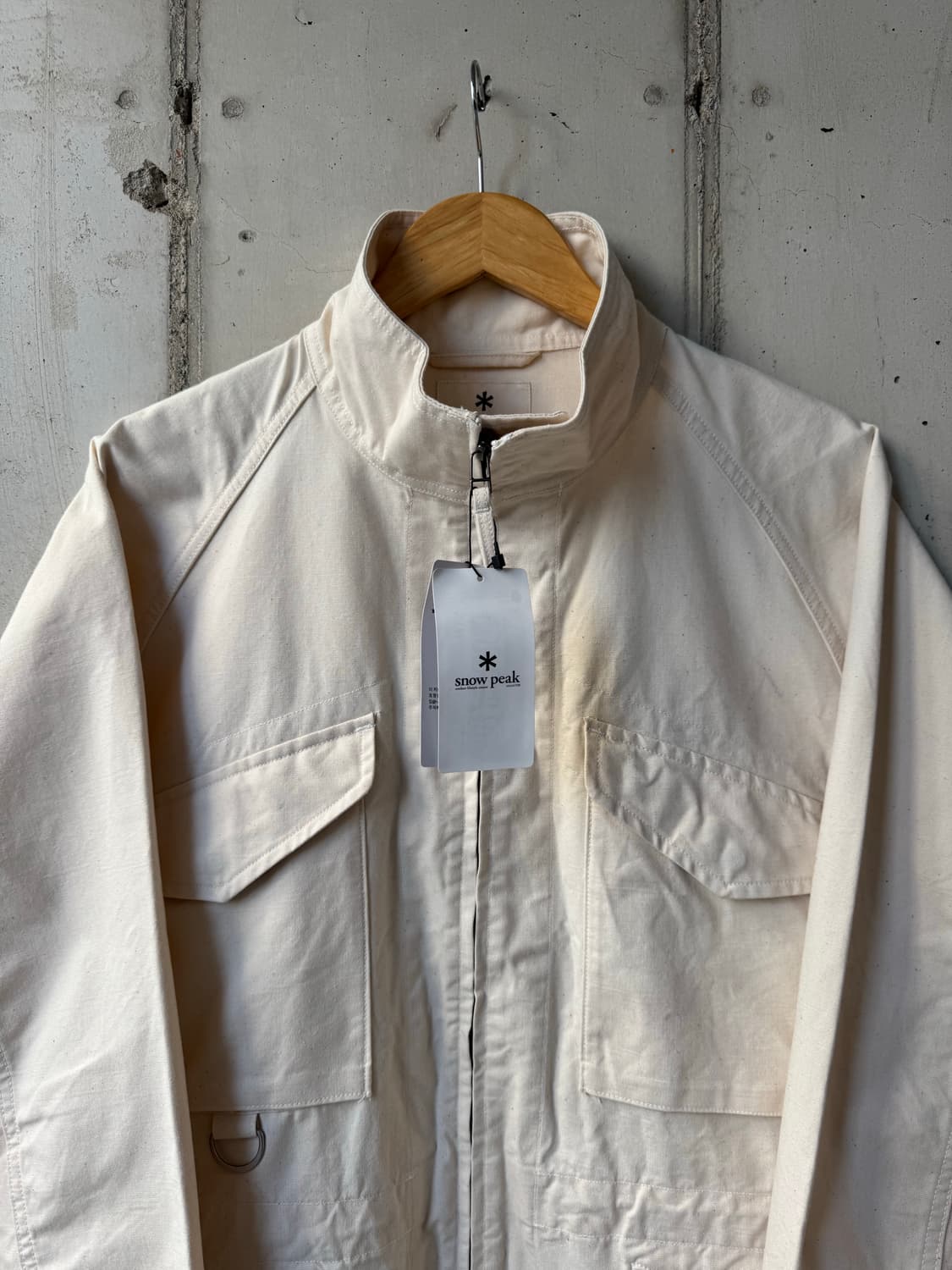 스노우 피크 타키비 캔버스 자켓 상품이미지3