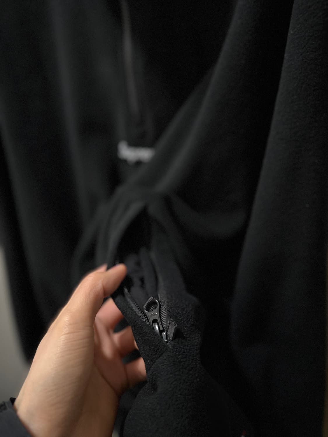 슈프림 [민트급.정품] 폴라텍 (시세 70만) 박스로고 페이스마스크 L 상품이미지9