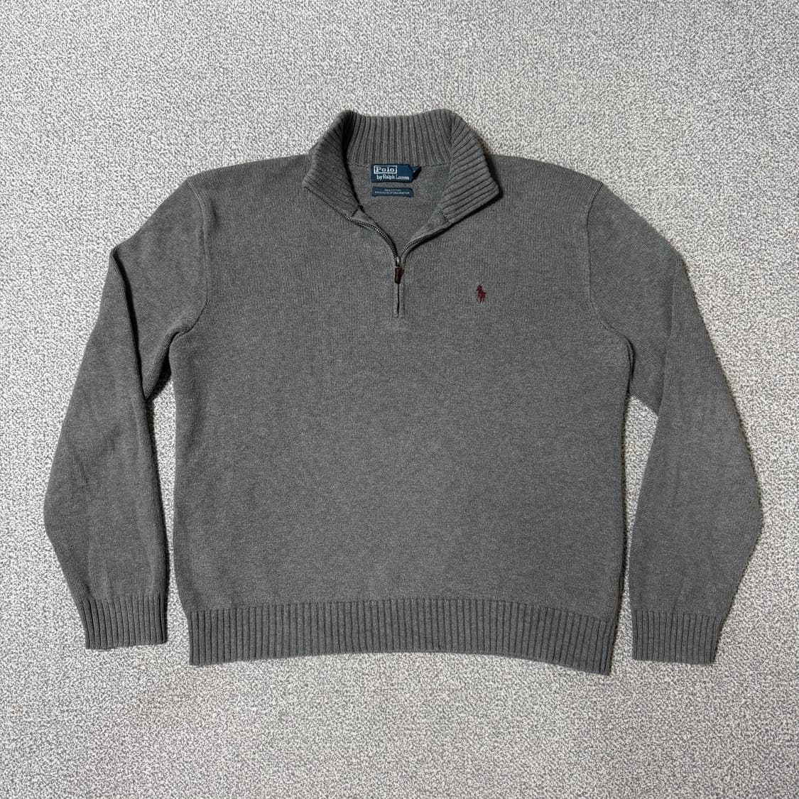 폴로 랄프로렌 반집업 니트 L 상품이미지1