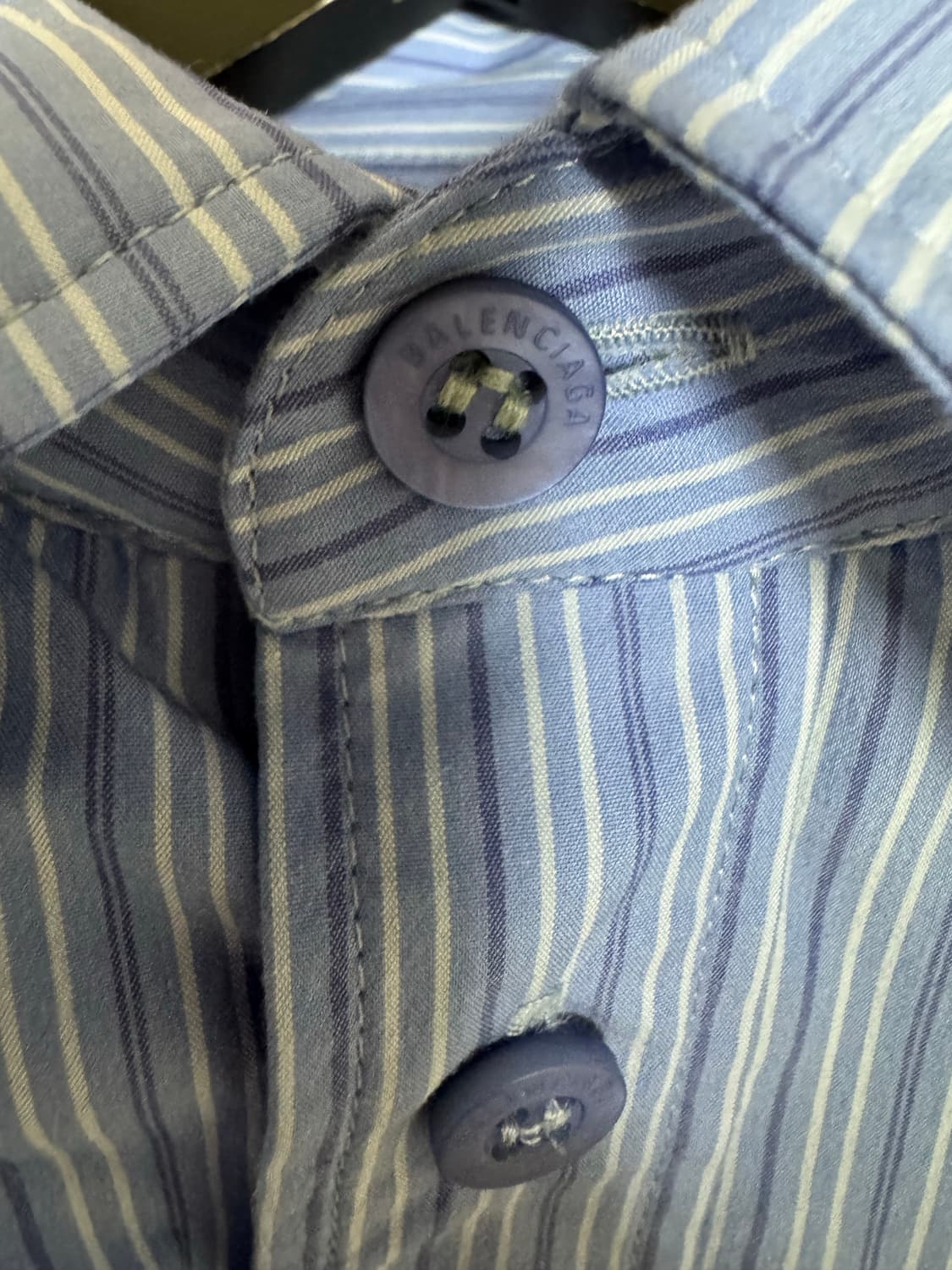 [2] 발렌시아가 DIY 오버사이즈 셔츠 라이트블루 상품이미지4