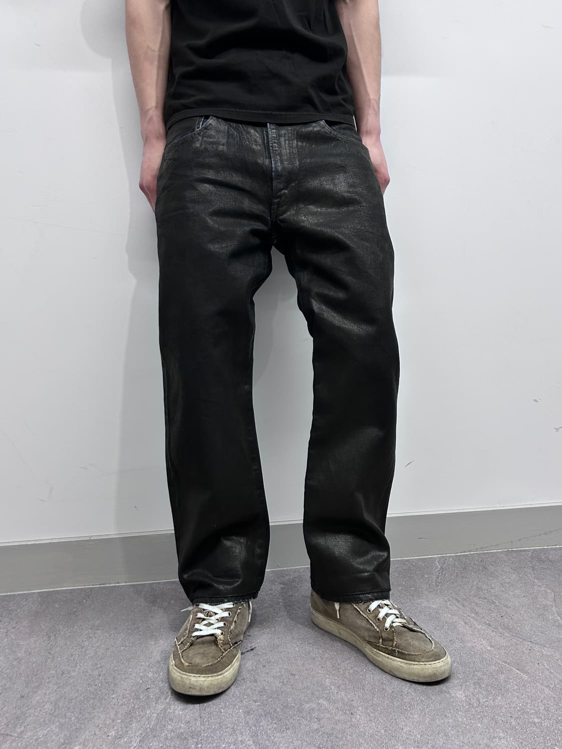 Dania 하드 코팅 데님 팬츠 상품이미지2