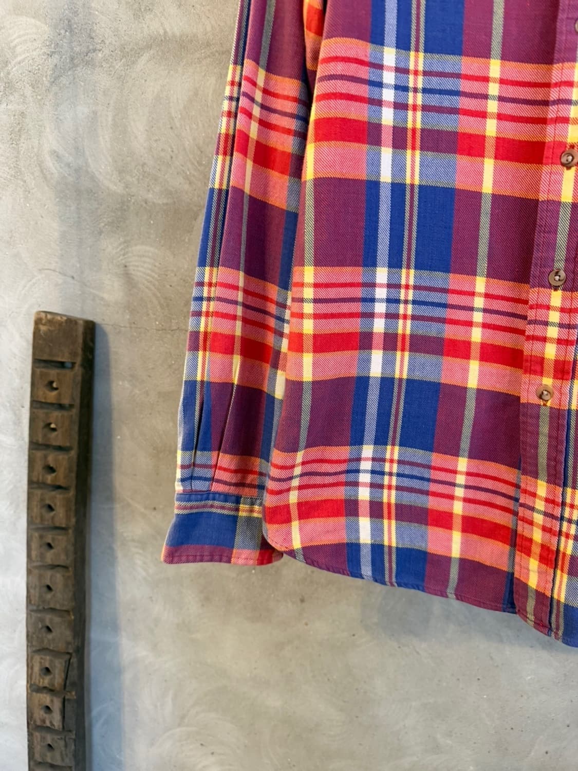 REASON 마드라스 셔츠 95 상품이미지4