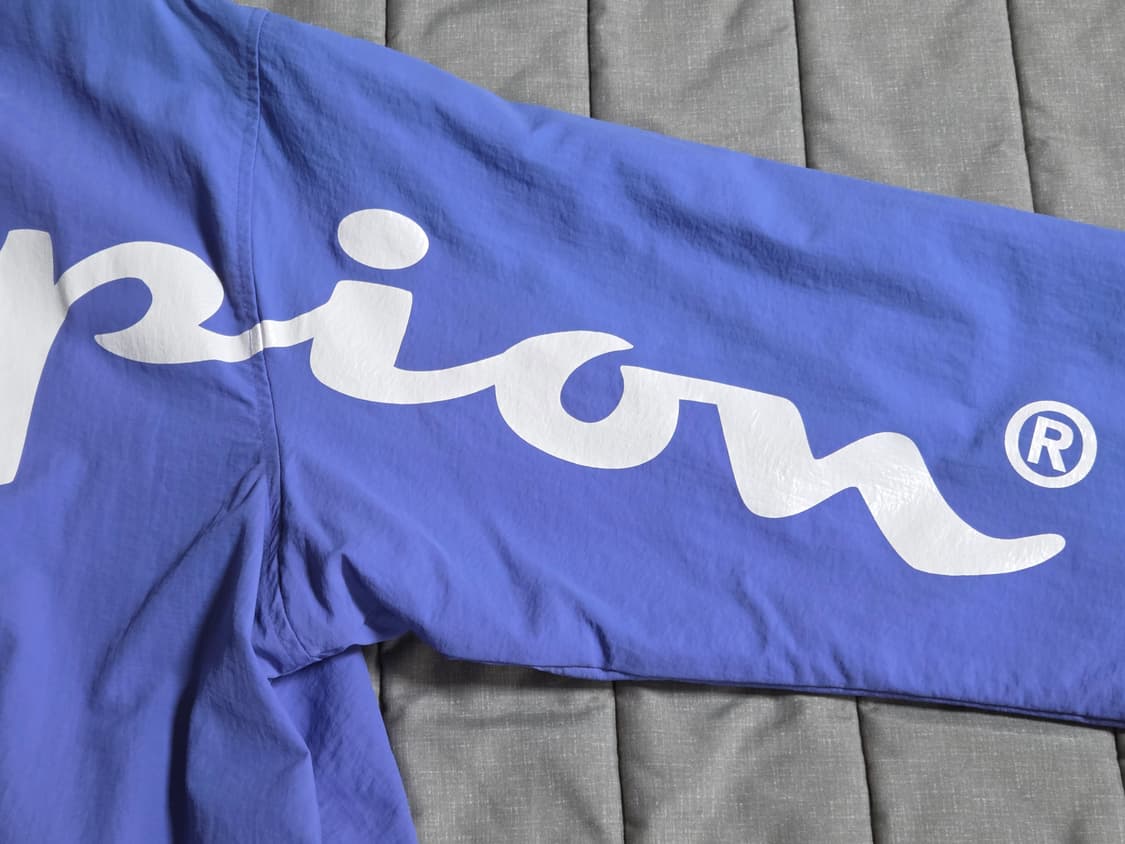 [L] 슈프림 챔피온 트랙 자켓 바람막이 퍼플 상품이미지5