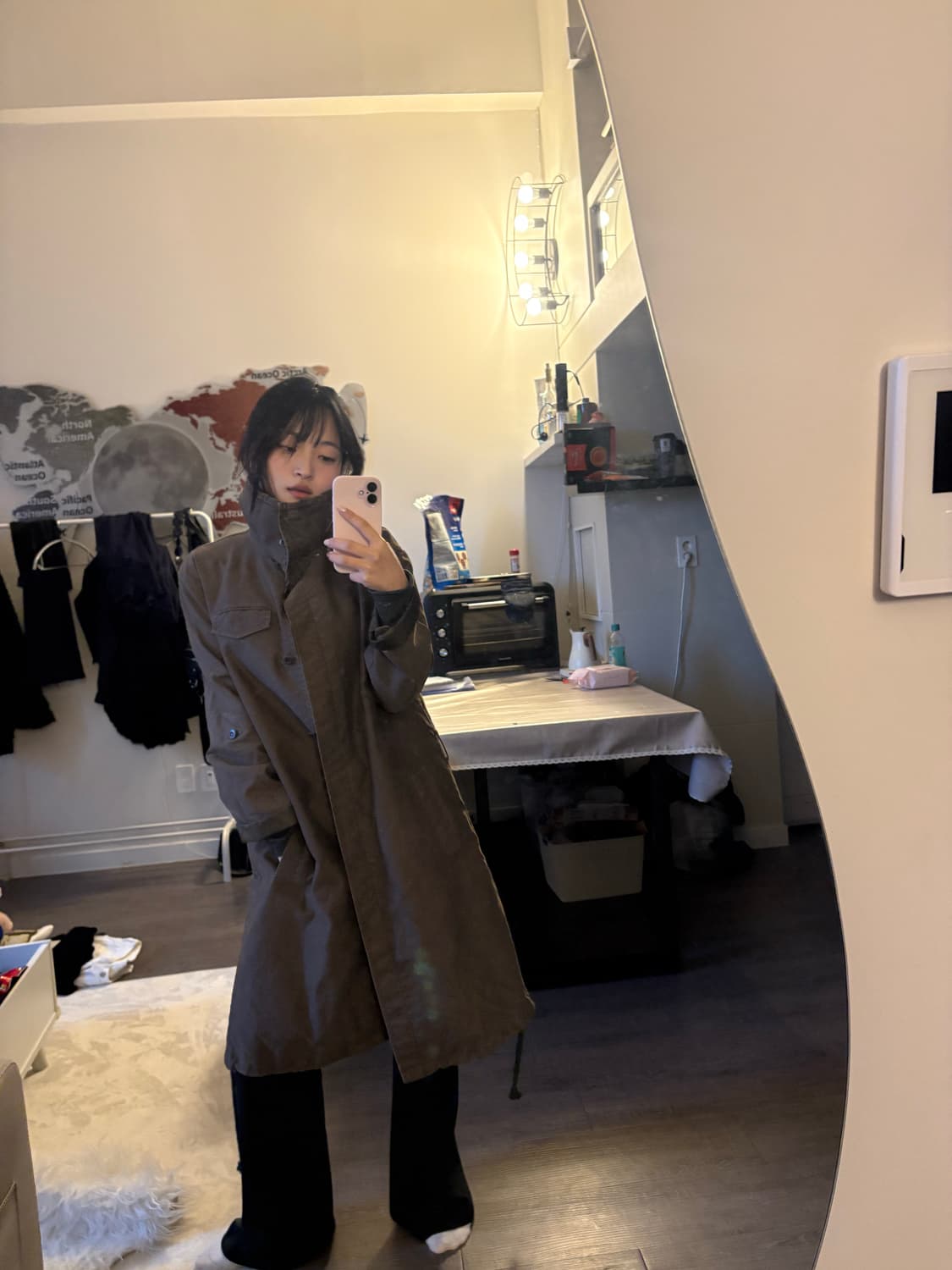 하이넥 야상 상품이미지1