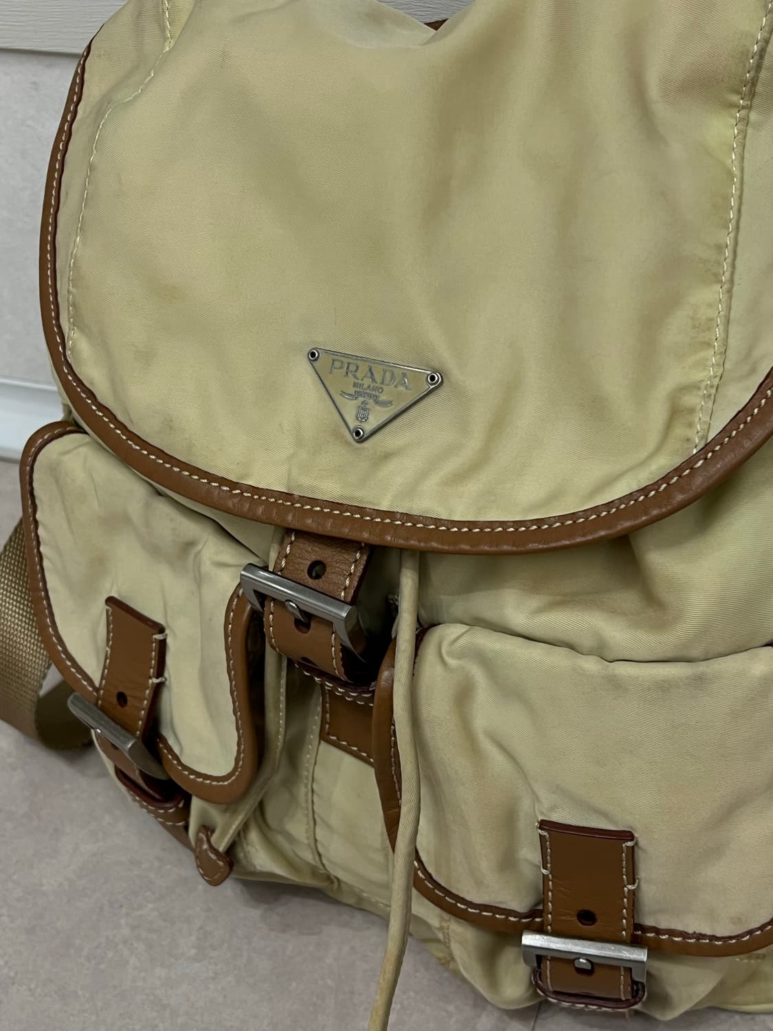 프라다 투포켓 백팩 상품이미지2