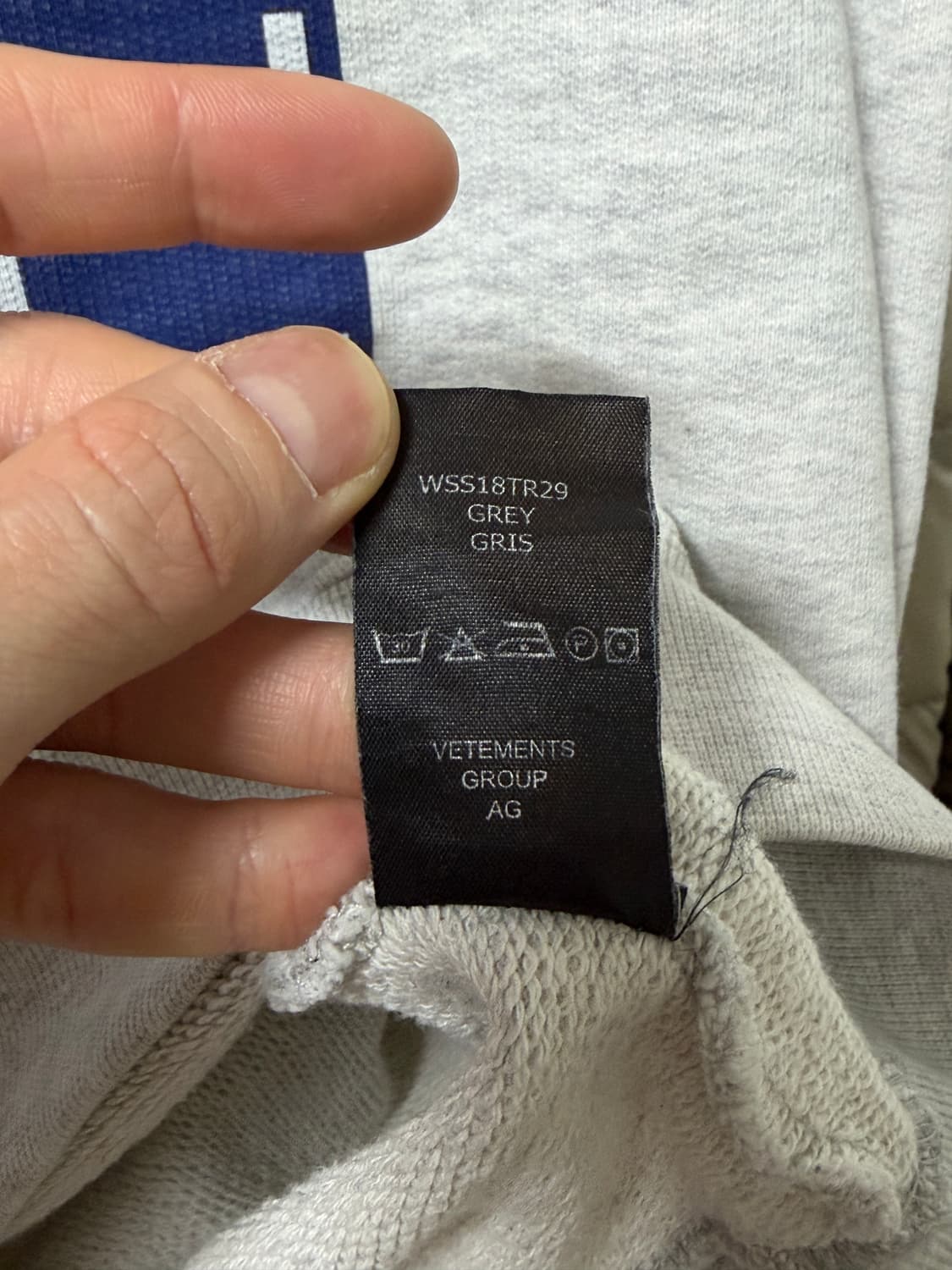 Vetements Tommy Hilfiger Hoodie XS 상품이미지9