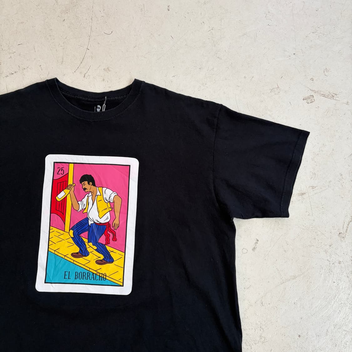 로테리아 El Borracho 빈티지 반팔티 XL 상품이미지2