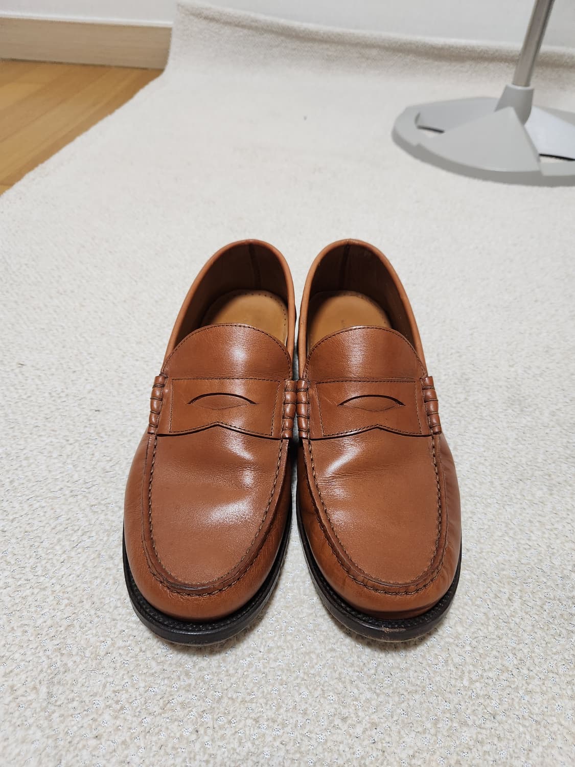 A.P.C 아페쎄 브라운 레더 페니 로퍼 41(260ㅣ 상품이미지1