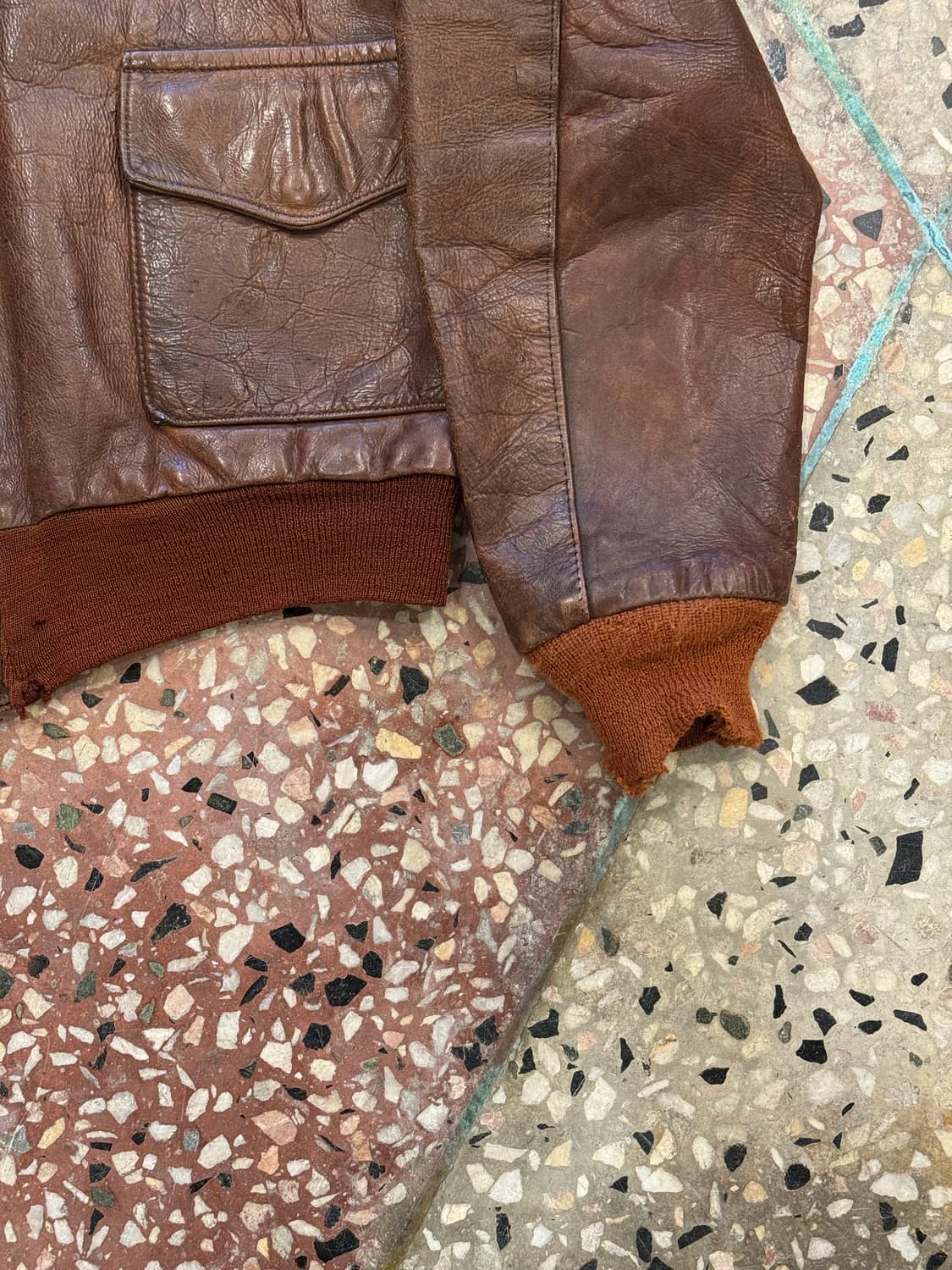 40s USAAF A-2 Flight Jacket (38) 상품이미지10