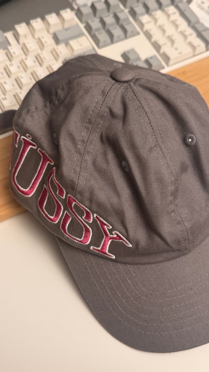 (희귀매물) 스투시 24SS ARC LOW 프로 로고 자수 캡모자 상품이미지1