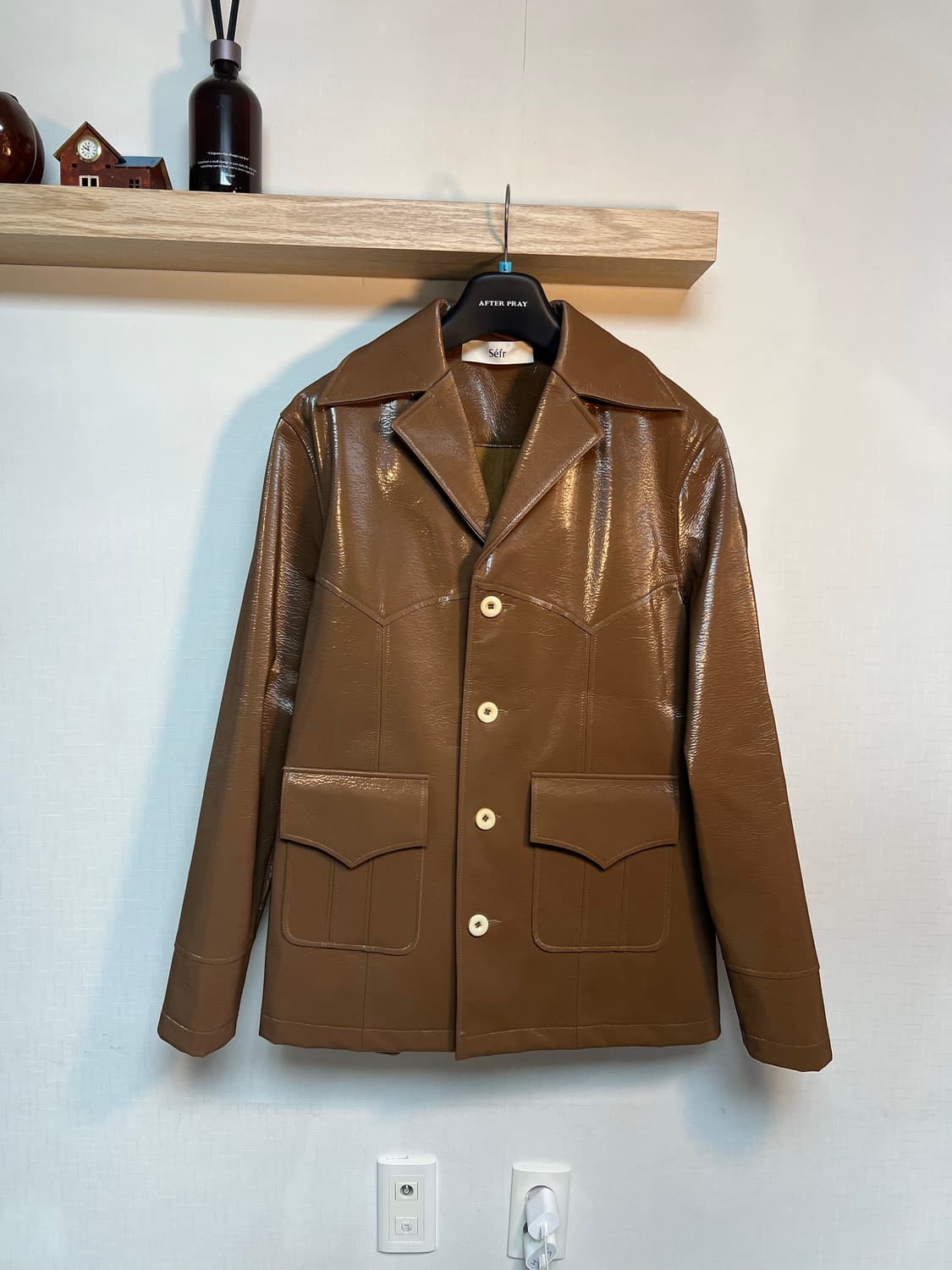 Sefr 웨스턴 가죽코트 상품이미지1