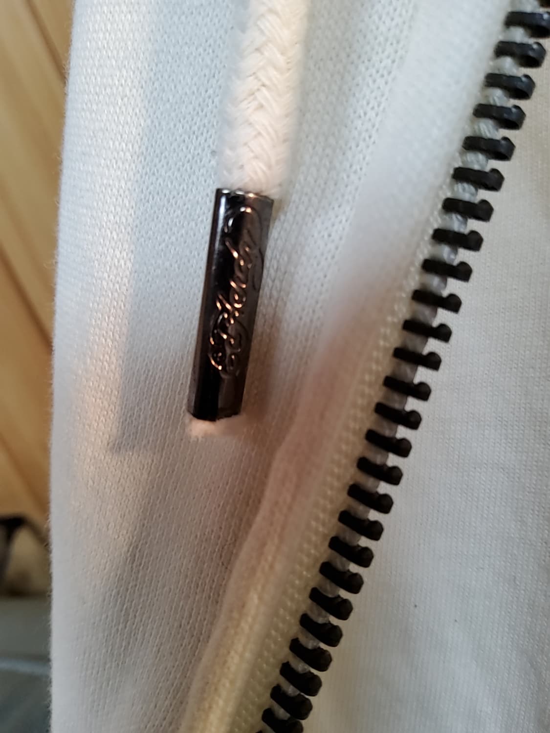 에드하디 후드집업 크림 s 상품이미지10