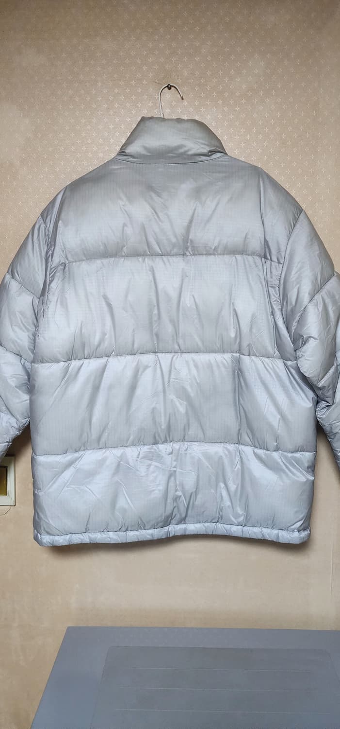 자라 남성 라이트그레이 다운패딩 점퍼L 상품이미지2
