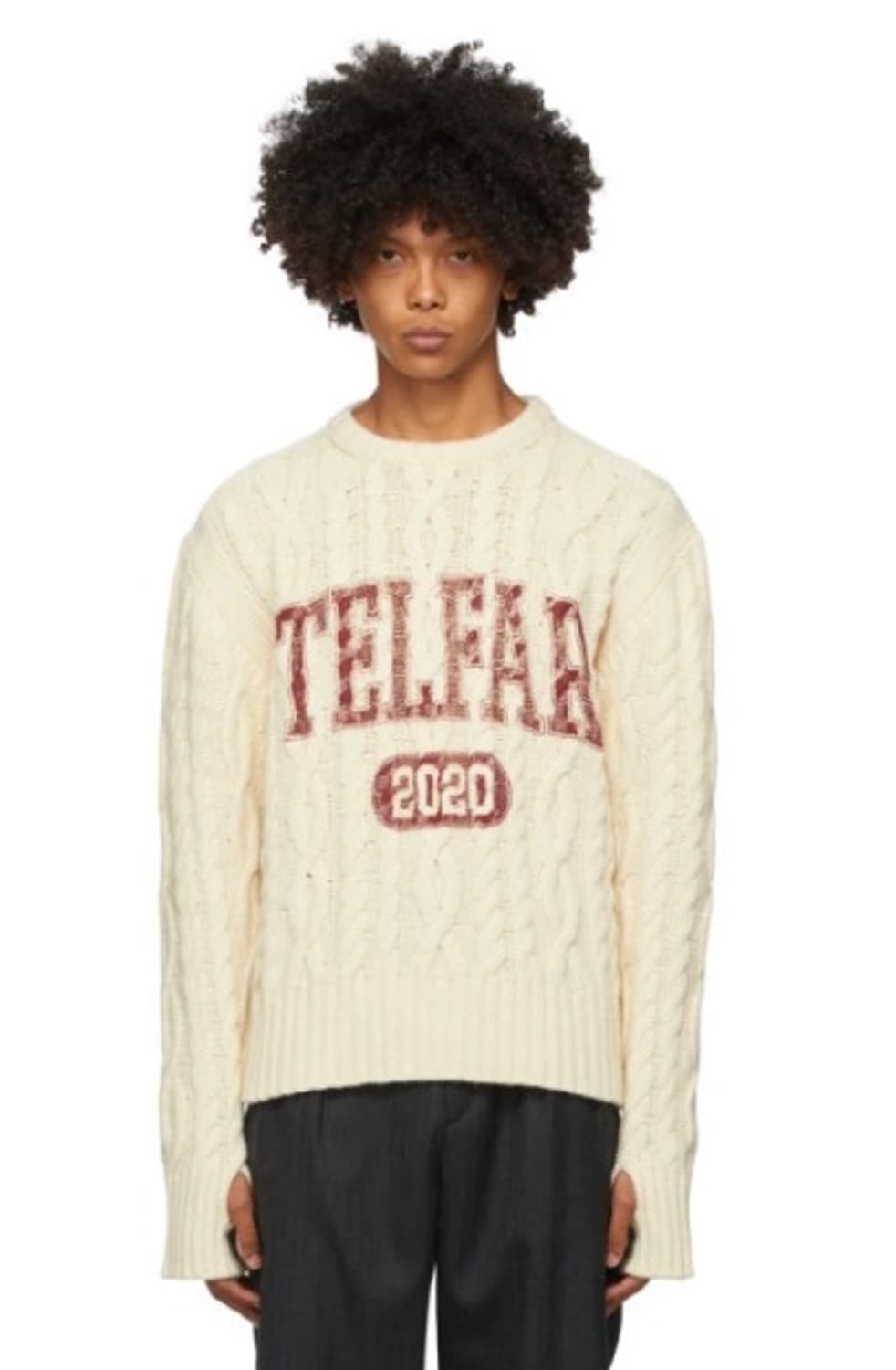 Telfar 텔파 케이블 니트 상품이미지1