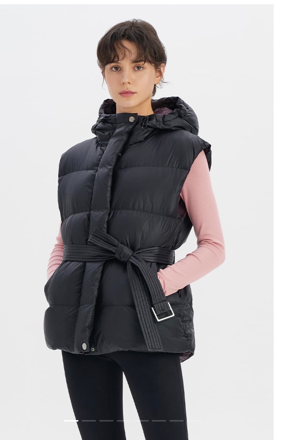 새) 위뜨 오버핏 다운 베스트(헝가리구스) 상품이미지1