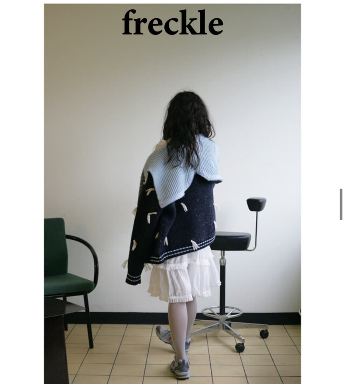 프레클 knit fur wool hoody 상품이미지5