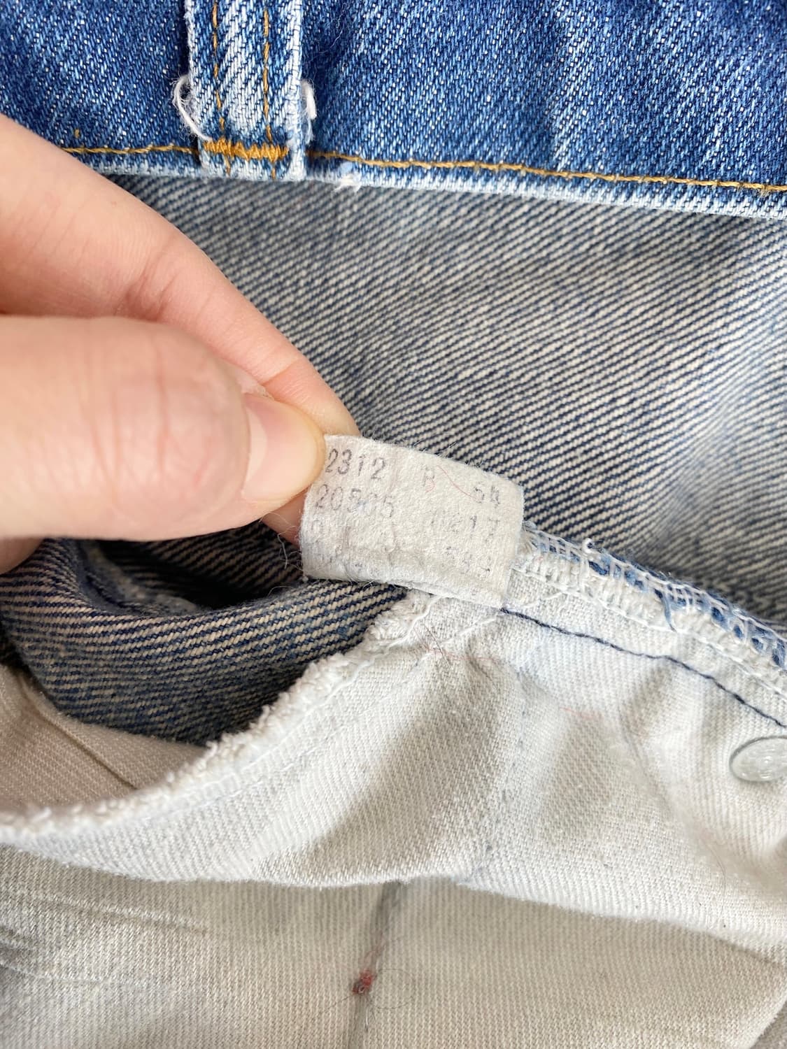 80's 리바이스 505 Orange tab [495] 상품이미지10