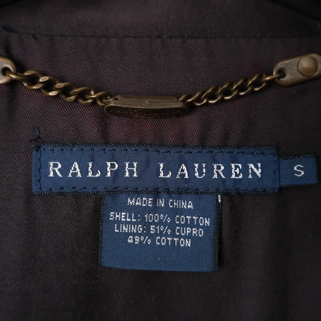 55/폴로 랄프로렌 유광 코튼 후드 집업 자켓 상품이미지8