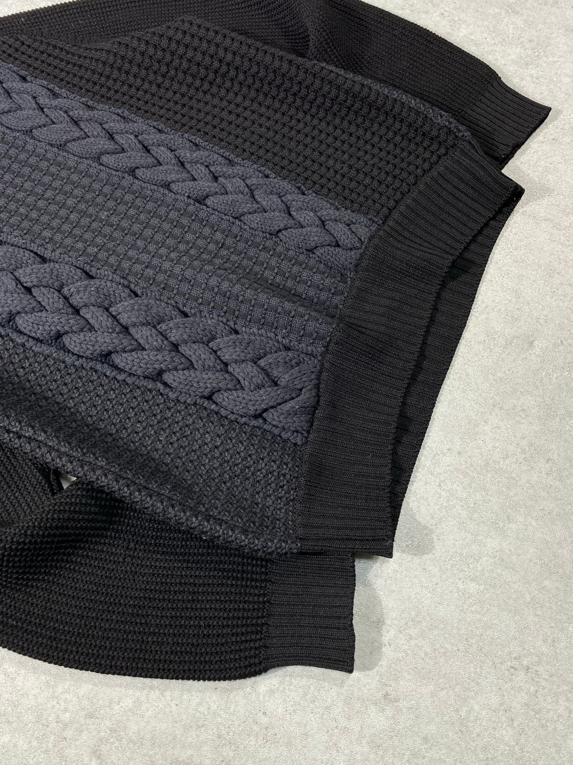 [M] 90s Iceberg 아이스버그 이태리메이드 터틀넥 울 니트 상품이미지4