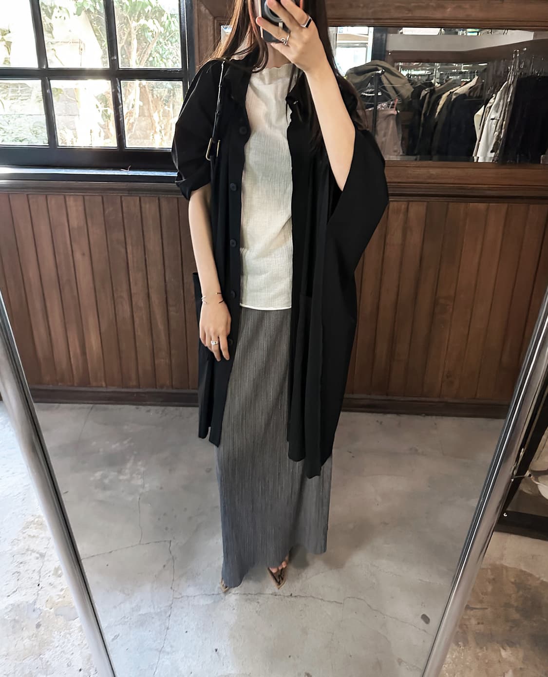 ISSEY MIYAKE pleats coat 상품이미지2