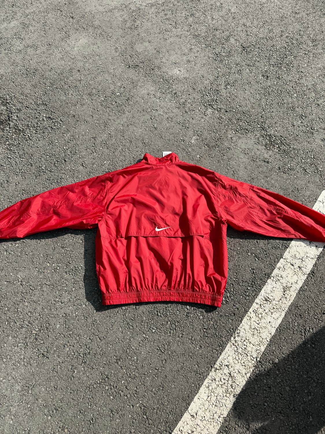 나이키 올드스쿨 레드 바람막이 B134 상품이미지6