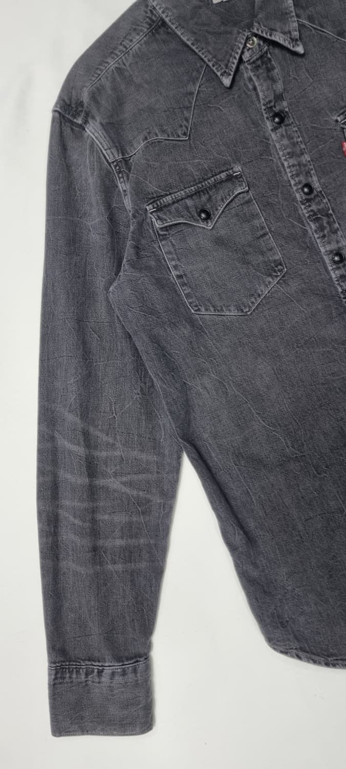 리바이스 데님 웨스턴 셔츠 M _ 남성 상품이미지3