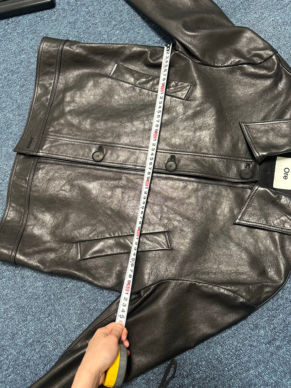 ORE 시그니처 램스킨 레더자켓 상품이미지8