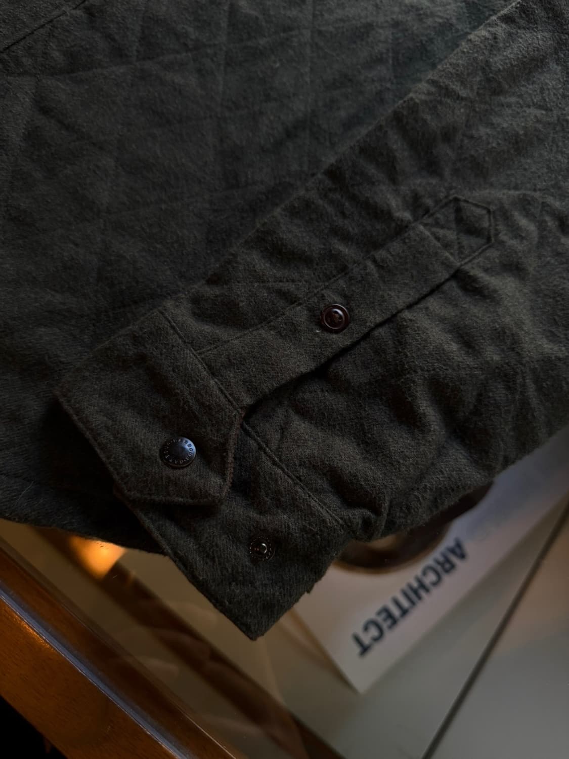 바버 아웃도어 셔츠 슬림100 상품이미지10