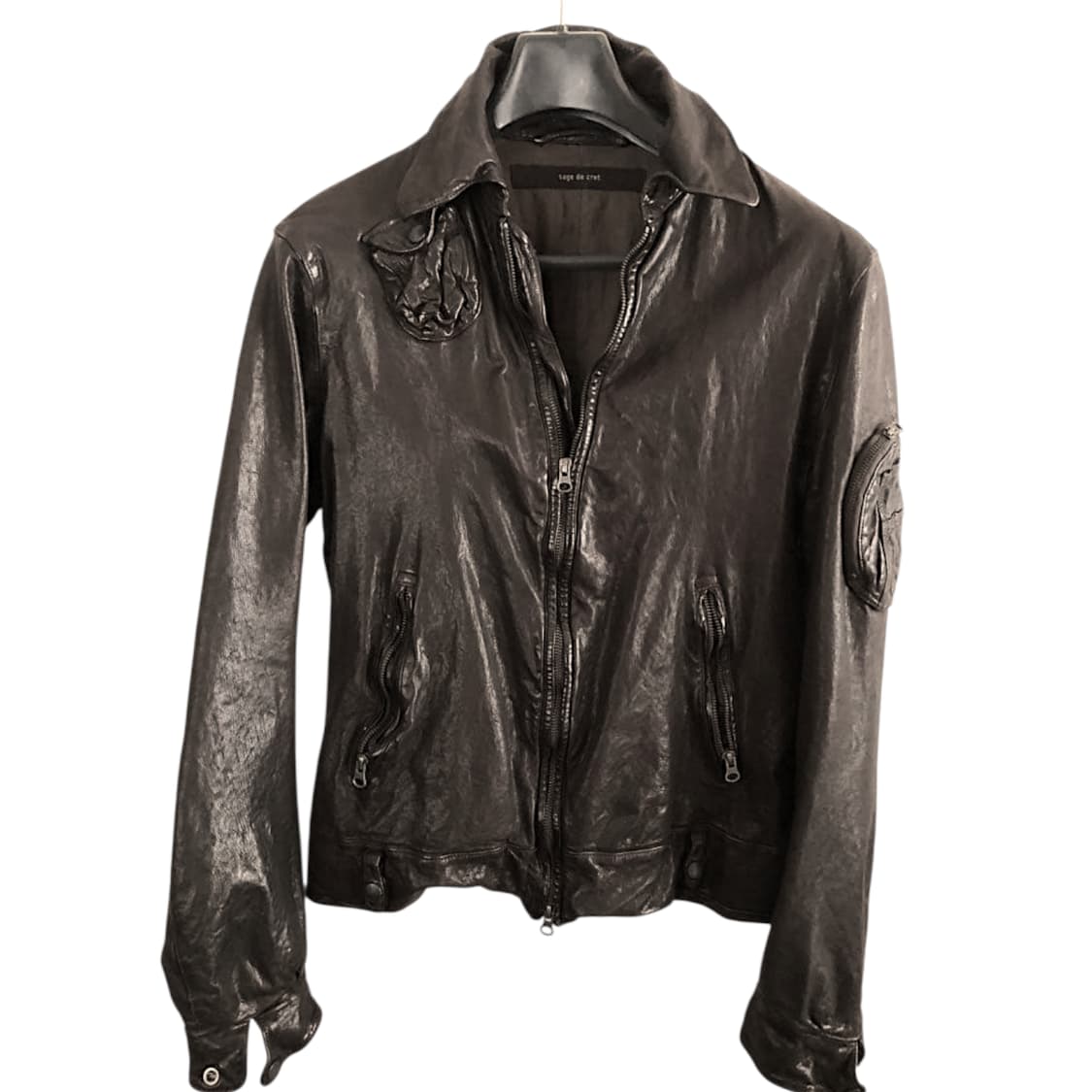 사쥬드크레 램스킨 시보 싱글 라이더 자켓 상품이미지3