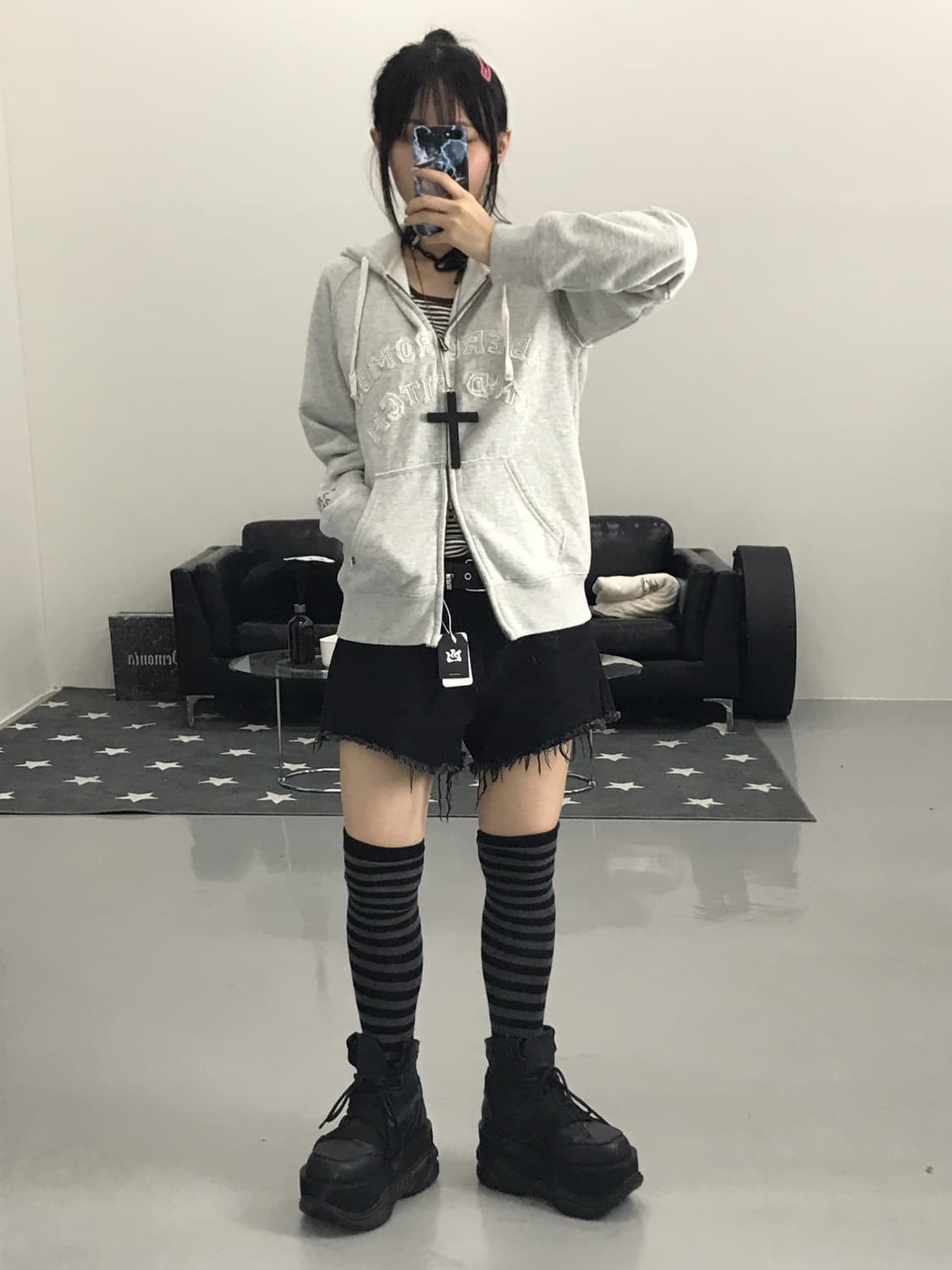 Abercrombie & Fitch Graphic Zip Up Hood 상품이미지2