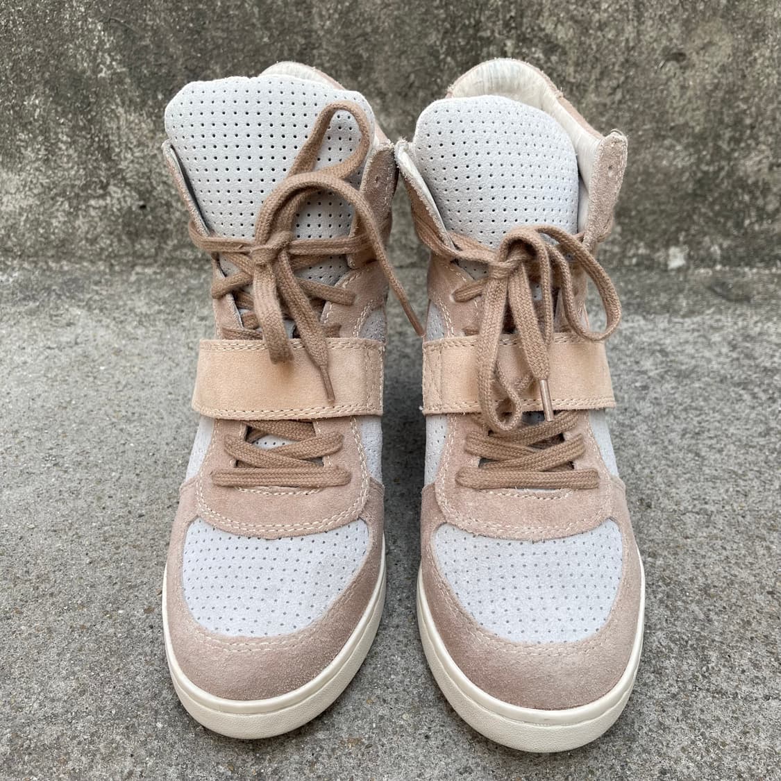 [38] ASH 스웨이드 웨지힐 스니커즈 (245) 상품이미지2