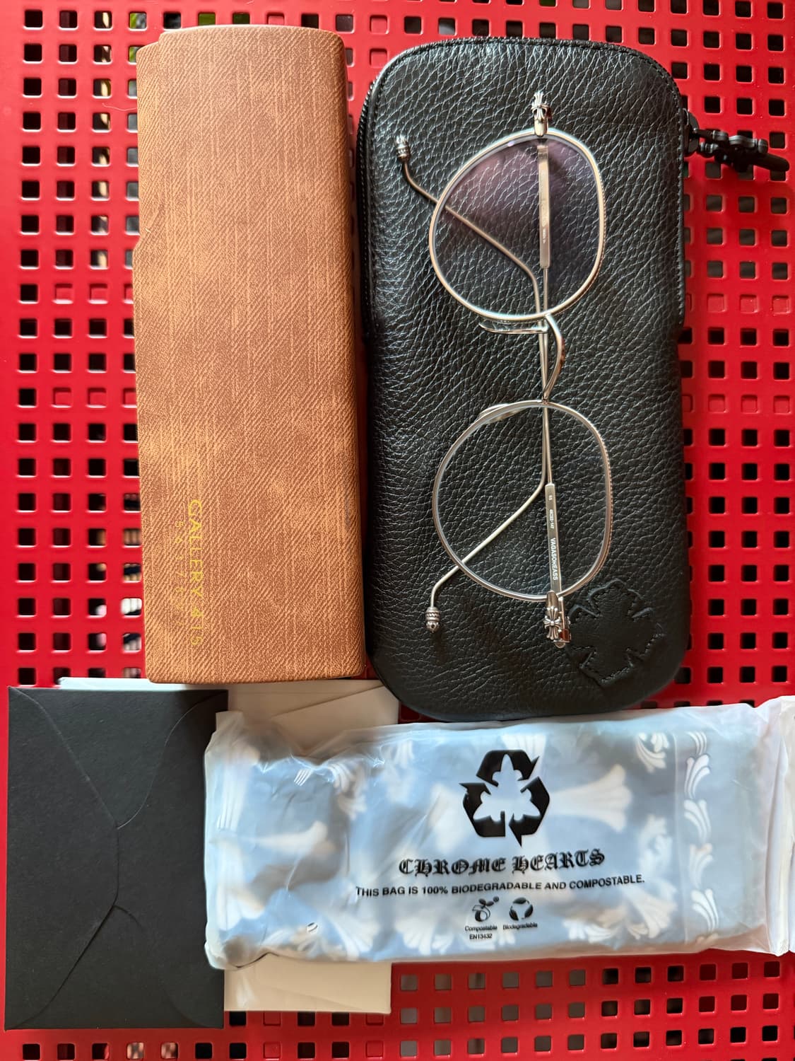 크롬하츠 바가솔레스 브러쉬드 실버 BS 안경 상품이미지2