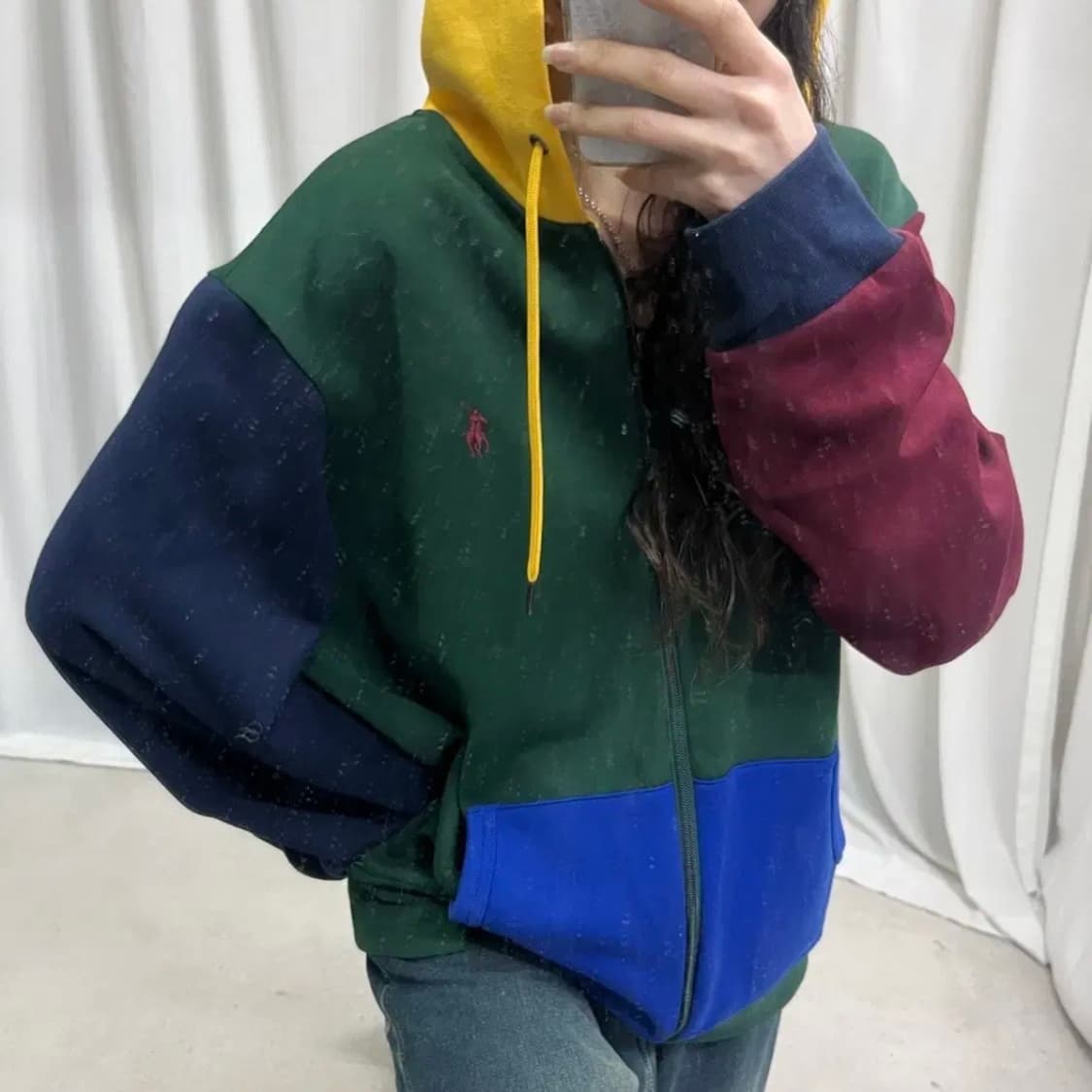 Polo 4color hood zip-up 상품이미지4