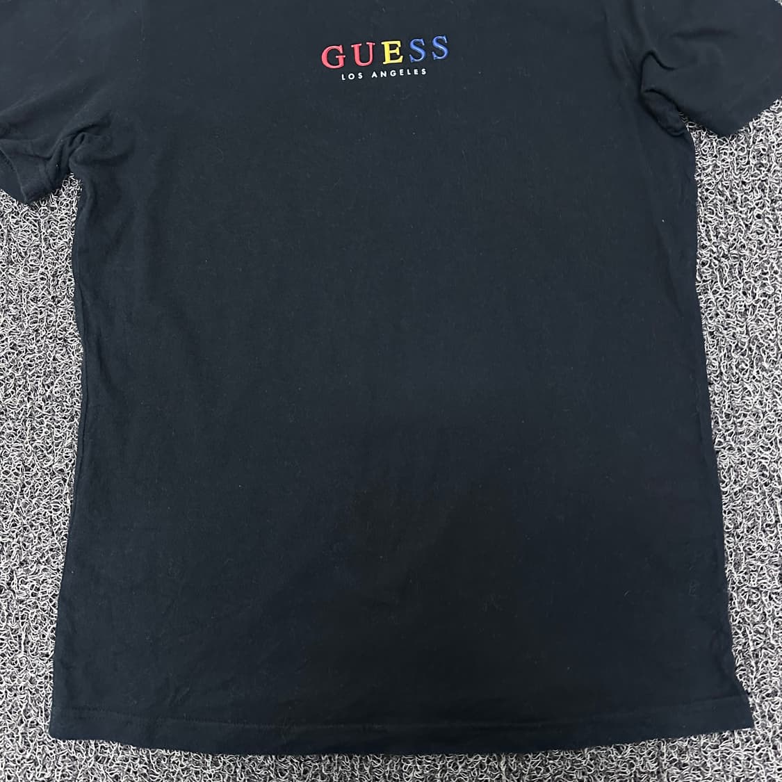 GUESS 게스 남녀공용 반팔티셔츠 블랙 L 상품이미지4