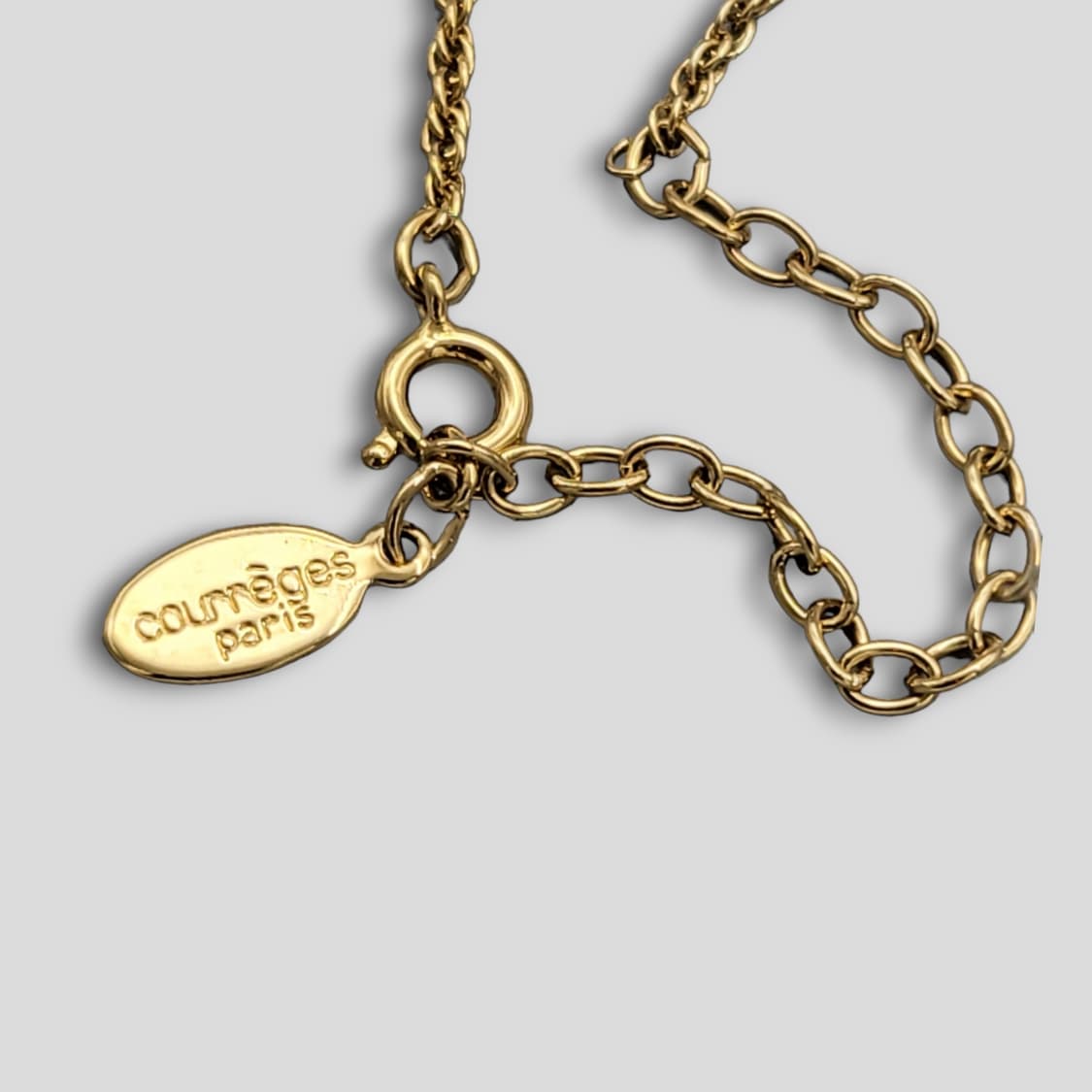 꾸레쥬 써클 로고 목걸이 상품이미지8